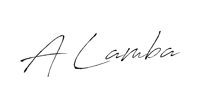 A Lamba stylish signature style. Best Handwritten Sign (Antro_Vectra) for my name. Handwritten Signature Collection Ideas for my name A Lamba. A Lamba signature style 6 images and pictures png