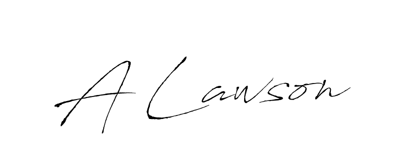 Also we have A Lawson name is the best signature style. Create professional handwritten signature collection using Antro_Vectra autograph style. A Lawson signature style 6 images and pictures png