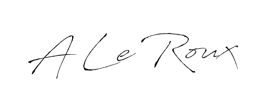 Create a beautiful signature design for name A Le Roux. With this signature (Antro_Vectra) fonts, you can make a handwritten signature for free. A Le Roux signature style 6 images and pictures png