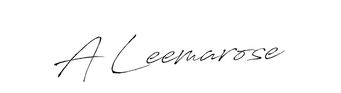 Best and Professional Signature Style for A Leemarose. Antro_Vectra Best Signature Style Collection. A Leemarose signature style 6 images and pictures png