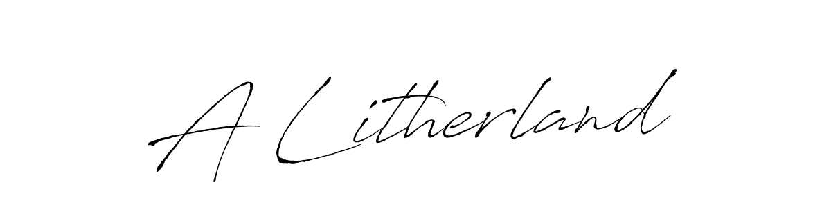 Once you've used our free online signature maker to create your best signature Antro_Vectra style, it's time to enjoy all of the benefits that A Litherland name signing documents. A Litherland signature style 6 images and pictures png