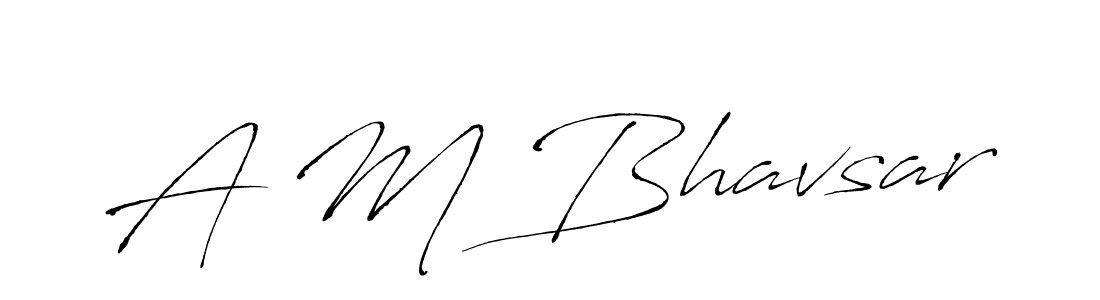 This is the best signature style for the A M Bhavsar name. Also you like these signature font (Antro_Vectra). Mix name signature. A M Bhavsar signature style 6 images and pictures png