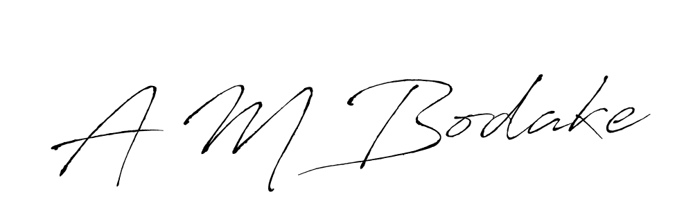 Once you've used our free online signature maker to create your best signature Antro_Vectra style, it's time to enjoy all of the benefits that A M Bodake name signing documents. A M Bodake signature style 6 images and pictures png
