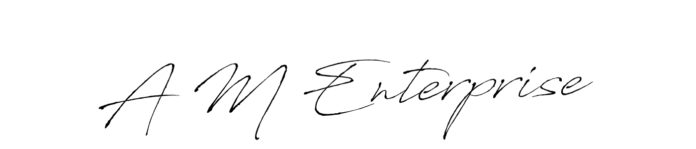 Similarly Antro_Vectra is the best handwritten signature design. Signature creator online .You can use it as an online autograph creator for name A M Enterprise. A M Enterprise signature style 6 images and pictures png