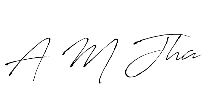 You can use this online signature creator to create a handwritten signature for the name A M Jha. This is the best online autograph maker. A M Jha signature style 6 images and pictures png