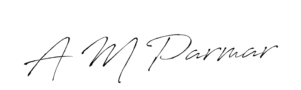 Make a short A M Parmar signature style. Manage your documents anywhere anytime using Antro_Vectra. Create and add eSignatures, submit forms, share and send files easily. A M Parmar signature style 6 images and pictures png