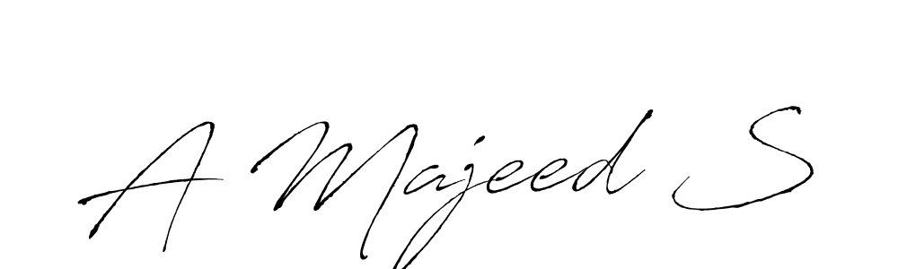 Also You can easily find your signature by using the search form. We will create A Majeed S name handwritten signature images for you free of cost using Antro_Vectra sign style. A Majeed S signature style 6 images and pictures png