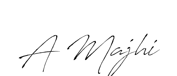 You should practise on your own different ways (Antro_Vectra) to write your name (A Majhi) in signature. don't let someone else do it for you. A Majhi signature style 6 images and pictures png