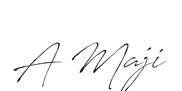 Also You can easily find your signature by using the search form. We will create A Maji name handwritten signature images for you free of cost using Antro_Vectra sign style. A Maji signature style 6 images and pictures png