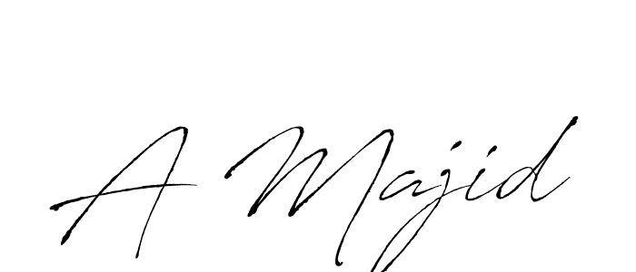 You should practise on your own different ways (Antro_Vectra) to write your name (A Majid) in signature. don't let someone else do it for you. A Majid signature style 6 images and pictures png