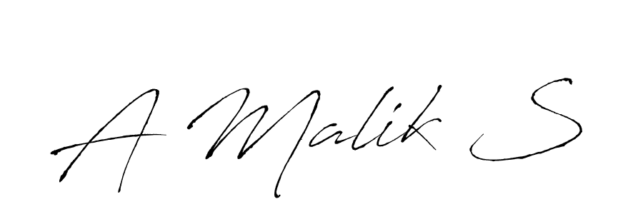 Here are the top 10 professional signature styles for the name A Malik S. These are the best autograph styles you can use for your name. A Malik S signature style 6 images and pictures png