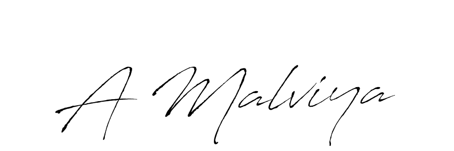 Also we have A Malviya name is the best signature style. Create professional handwritten signature collection using Antro_Vectra autograph style. A Malviya signature style 6 images and pictures png