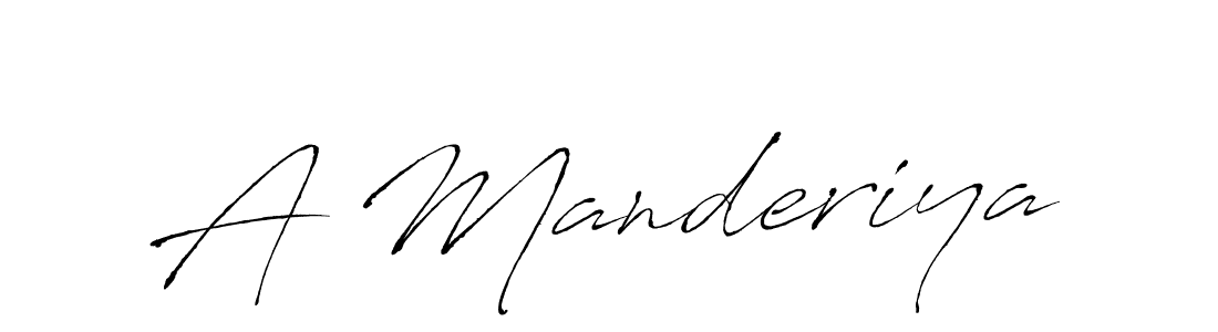 Once you've used our free online signature maker to create your best signature Antro_Vectra style, it's time to enjoy all of the benefits that A Manderiya name signing documents. A Manderiya signature style 6 images and pictures png