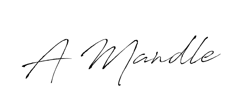 Make a beautiful signature design for name A Mandle. Use this online signature maker to create a handwritten signature for free. A Mandle signature style 6 images and pictures png