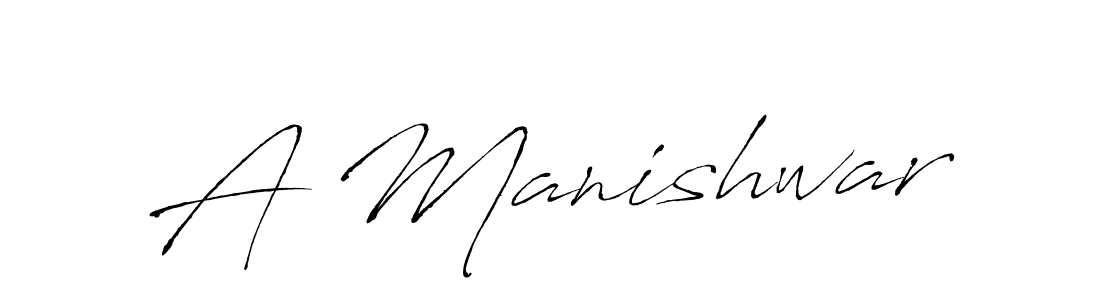 Create a beautiful signature design for name A Manishwar. With this signature (Antro_Vectra) fonts, you can make a handwritten signature for free. A Manishwar signature style 6 images and pictures png