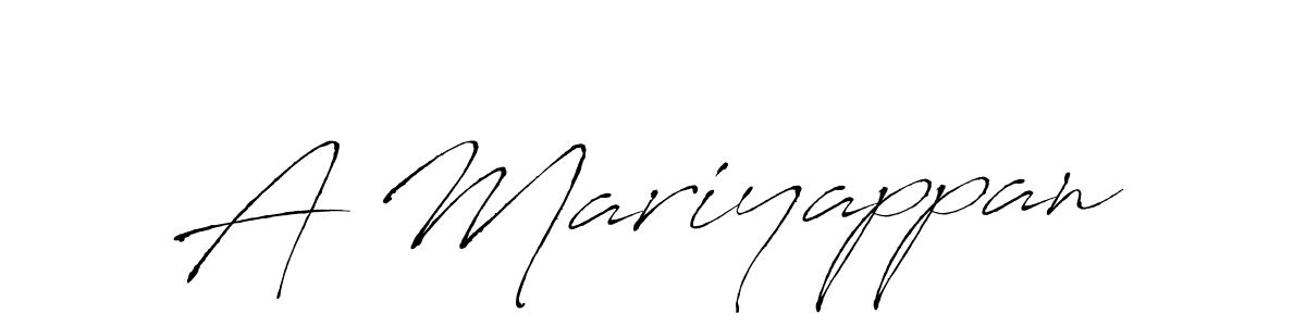 You should practise on your own different ways (Antro_Vectra) to write your name (A Mariyappan) in signature. don't let someone else do it for you. A Mariyappan signature style 6 images and pictures png