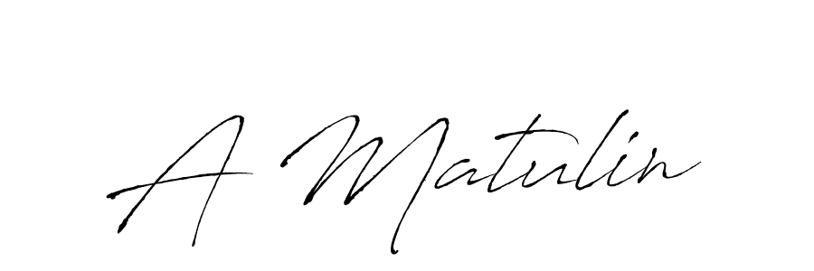 if you are searching for the best signature style for your name A Matulin. so please give up your signature search. here we have designed multiple signature styles  using Antro_Vectra. A Matulin signature style 6 images and pictures png