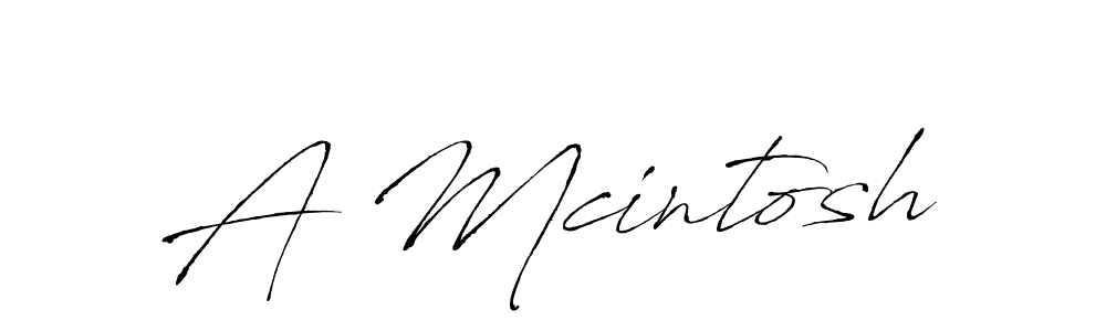 How to Draw A Mcintosh signature style? Antro_Vectra is a latest design signature styles for name A Mcintosh. A Mcintosh signature style 6 images and pictures png