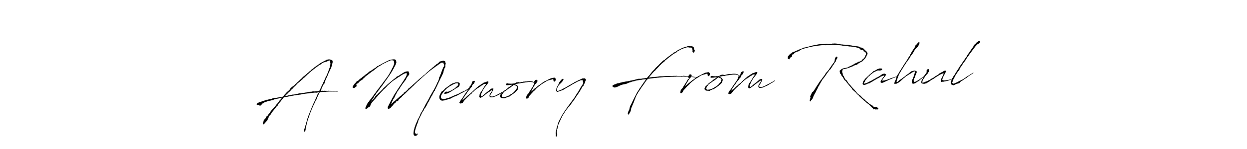 You can use this online signature creator to create a handwritten signature for the name A Memory From Rahul❤️. This is the best online autograph maker. A Memory From Rahul❤️ signature style 6 images and pictures png
