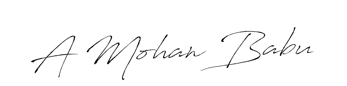 Here are the top 10 professional signature styles for the name A Mohan Babu. These are the best autograph styles you can use for your name. A Mohan Babu signature style 6 images and pictures png