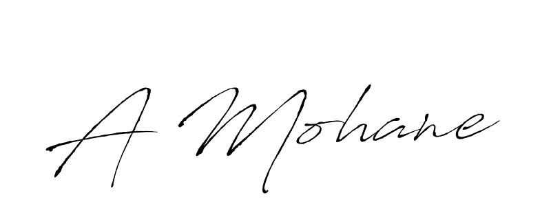 Here are the top 10 professional signature styles for the name A Mohane. These are the best autograph styles you can use for your name. A Mohane signature style 6 images and pictures png