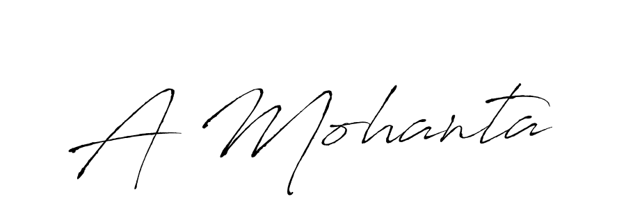 Best and Professional Signature Style for A Mohanta. Antro_Vectra Best Signature Style Collection. A Mohanta signature style 6 images and pictures png