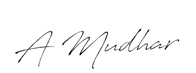 How to make A Mudhar name signature. Use Antro_Vectra style for creating short signs online. This is the latest handwritten sign. A Mudhar signature style 6 images and pictures png