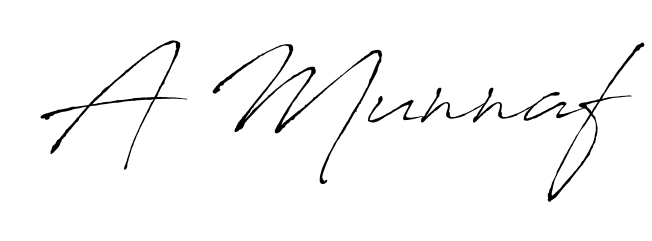 Make a short A Munnaf signature style. Manage your documents anywhere anytime using Antro_Vectra. Create and add eSignatures, submit forms, share and send files easily. A Munnaf signature style 6 images and pictures png