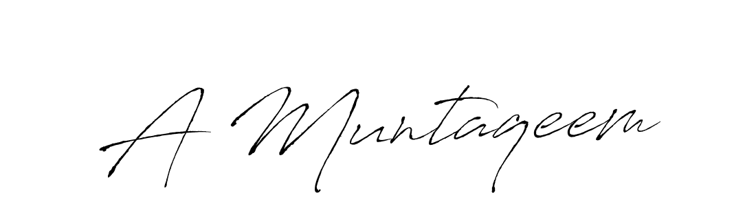 Make a beautiful signature design for name A Muntaqeem. Use this online signature maker to create a handwritten signature for free. A Muntaqeem signature style 6 images and pictures png