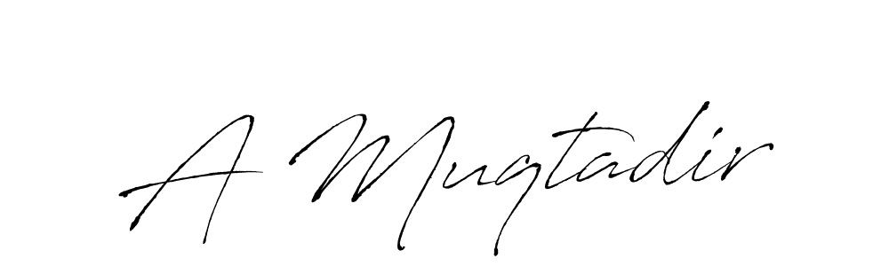 It looks lik you need a new signature style for name A Muqtadir. Design unique handwritten (Antro_Vectra) signature with our free signature maker in just a few clicks. A Muqtadir signature style 6 images and pictures png