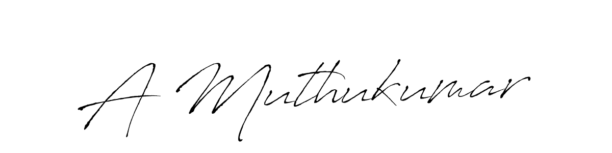 How to make A Muthukumar signature? Antro_Vectra is a professional autograph style. Create handwritten signature for A Muthukumar name. A Muthukumar signature style 6 images and pictures png