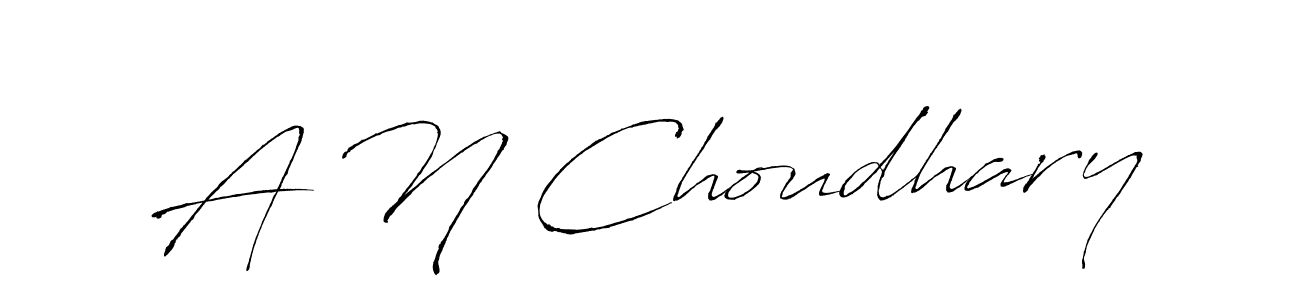 You should practise on your own different ways (Antro_Vectra) to write your name (A N Choudhary) in signature. don't let someone else do it for you. A N Choudhary signature style 6 images and pictures png