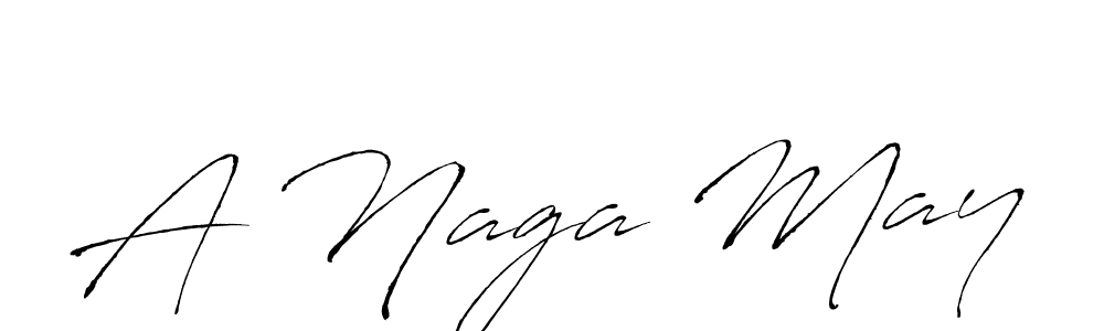 Similarly Antro_Vectra is the best handwritten signature design. Signature creator online .You can use it as an online autograph creator for name A Naga May. A Naga May signature style 6 images and pictures png