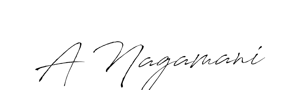 How to Draw A Nagamani signature style? Antro_Vectra is a latest design signature styles for name A Nagamani. A Nagamani signature style 6 images and pictures png