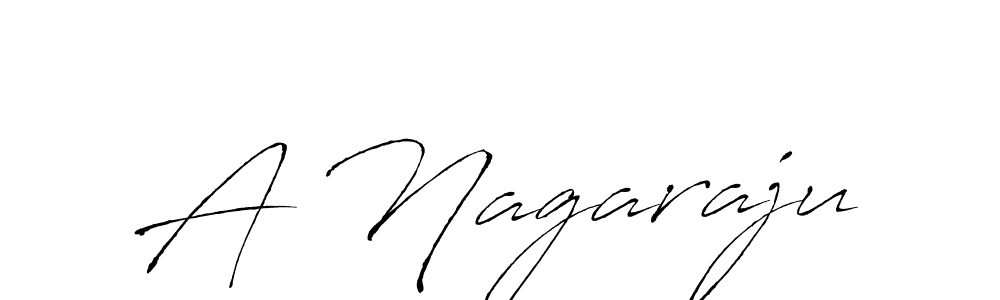 A Nagaraju stylish signature style. Best Handwritten Sign (Antro_Vectra) for my name. Handwritten Signature Collection Ideas for my name A Nagaraju. A Nagaraju signature style 6 images and pictures png