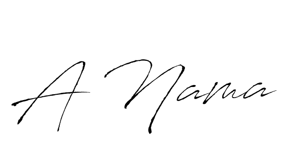 Make a beautiful signature design for name A Nama. Use this online signature maker to create a handwritten signature for free. A Nama signature style 6 images and pictures png