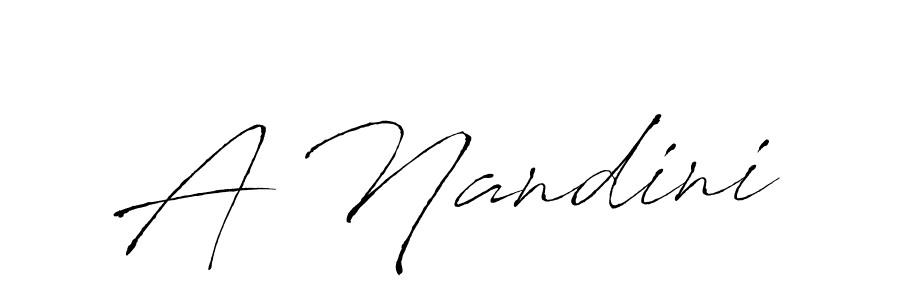 Also we have A Nandini name is the best signature style. Create professional handwritten signature collection using Antro_Vectra autograph style. A Nandini signature style 6 images and pictures png