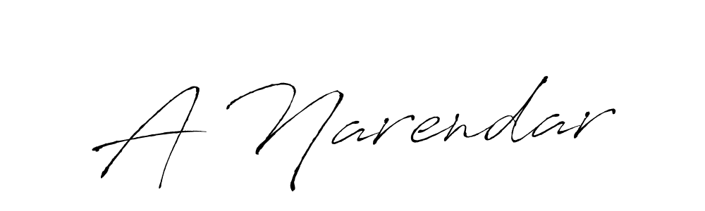 How to Draw A Narendar signature style? Antro_Vectra is a latest design signature styles for name A Narendar. A Narendar signature style 6 images and pictures png