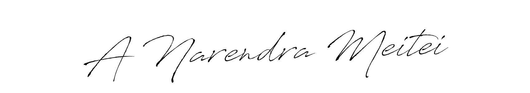 A Narendra Meitei stylish signature style. Best Handwritten Sign (Antro_Vectra) for my name. Handwritten Signature Collection Ideas for my name A Narendra Meitei. A Narendra Meitei signature style 6 images and pictures png