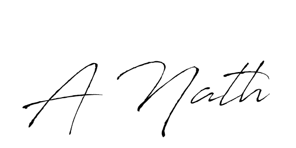 Once you've used our free online signature maker to create your best signature Antro_Vectra style, it's time to enjoy all of the benefits that A Nath name signing documents. A Nath signature style 6 images and pictures png