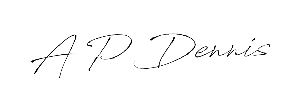 You can use this online signature creator to create a handwritten signature for the name A P Dennis. This is the best online autograph maker. A P Dennis signature style 6 images and pictures png