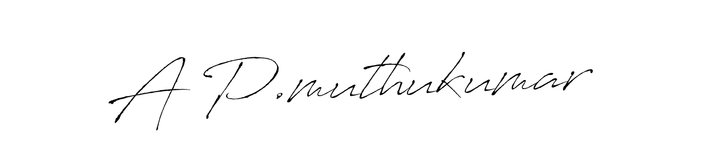 You can use this online signature creator to create a handwritten signature for the name A P.muthukumar. This is the best online autograph maker. A P.muthukumar signature style 6 images and pictures png