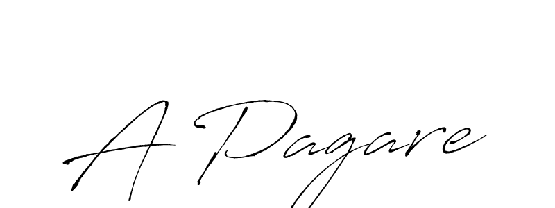 Make a beautiful signature design for name A Pagare. Use this online signature maker to create a handwritten signature for free. A Pagare signature style 6 images and pictures png