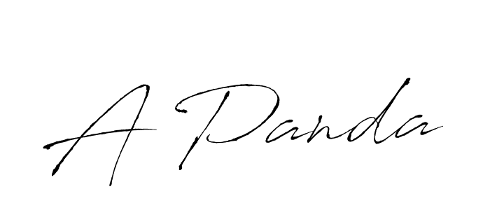 Design your own signature with our free online signature maker. With this signature software, you can create a handwritten (Antro_Vectra) signature for name A Panda. A Panda signature style 6 images and pictures png