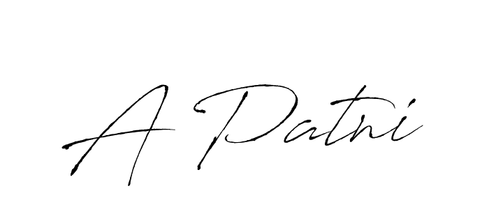 Similarly Antro_Vectra is the best handwritten signature design. Signature creator online .You can use it as an online autograph creator for name A Patni. A Patni signature style 6 images and pictures png