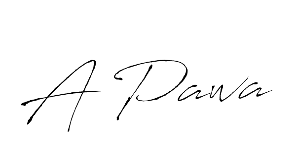 Use a signature maker to create a handwritten signature online. With this signature software, you can design (Antro_Vectra) your own signature for name A Pawa. A Pawa signature style 6 images and pictures png