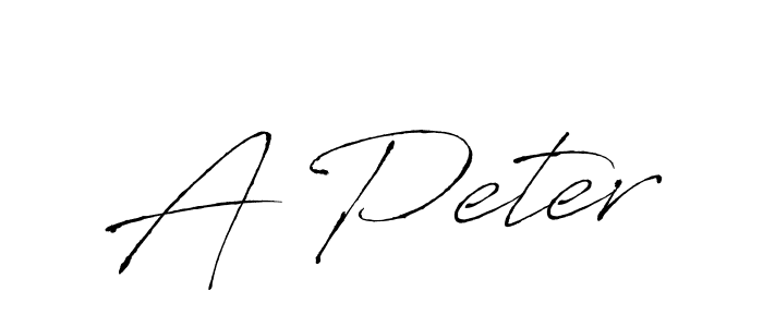 Also we have A Peter name is the best signature style. Create professional handwritten signature collection using Antro_Vectra autograph style. A Peter signature style 6 images and pictures png