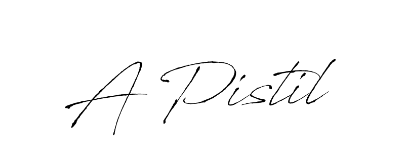 How to Draw A Pistil signature style? Antro_Vectra is a latest design signature styles for name A Pistil. A Pistil signature style 6 images and pictures png