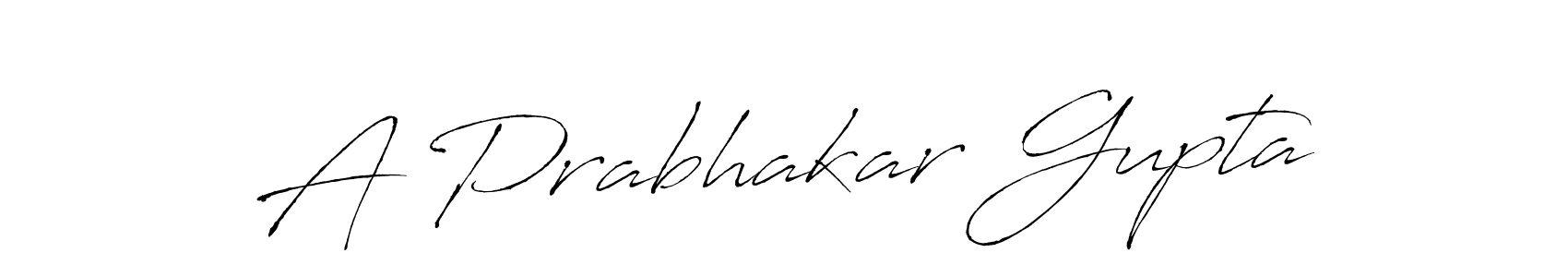 You should practise on your own different ways (Antro_Vectra) to write your name (A Prabhakar Gupta) in signature. don't let someone else do it for you. A Prabhakar Gupta signature style 6 images and pictures png