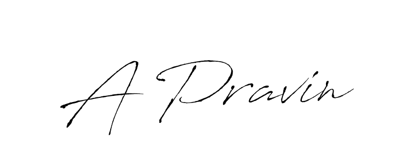 How to make A Pravin signature? Antro_Vectra is a professional autograph style. Create handwritten signature for A Pravin name. A Pravin signature style 6 images and pictures png